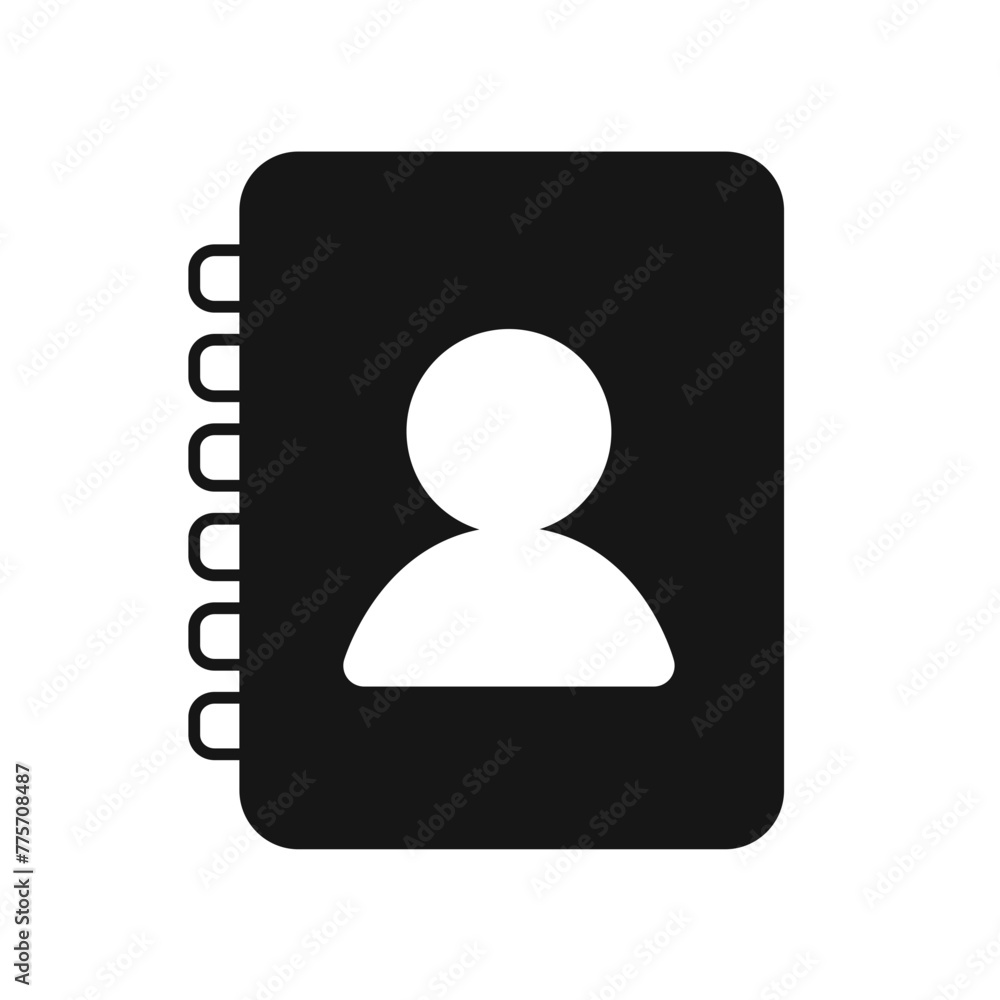 Contacts simple icon Contacts simple icon