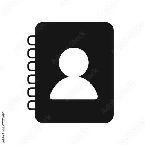 Contacts simple icon