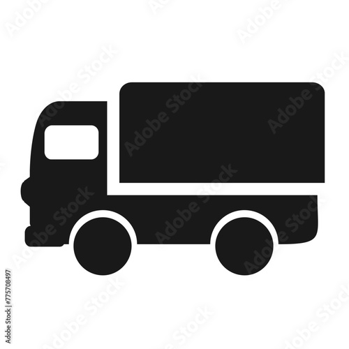 Cargo truck icon