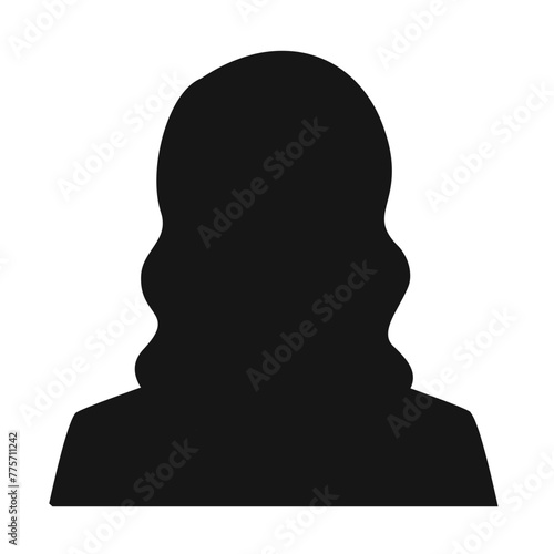 Default anonymous female user profile picture for Business presentation