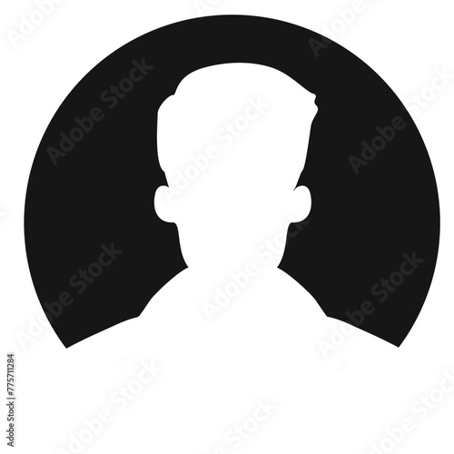 Male account avatar picture for Social media platforms