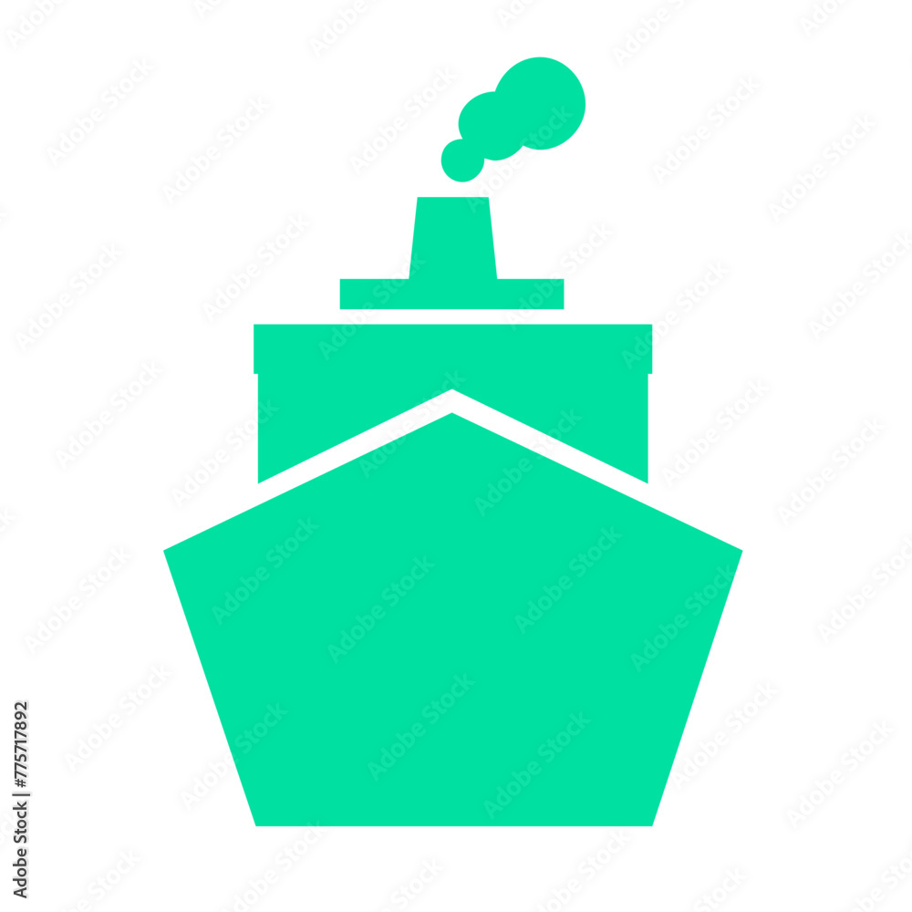 Simple ship icon Simple ship icon