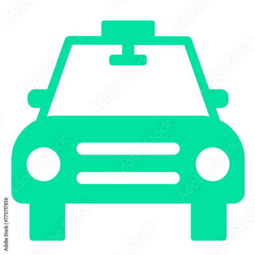 Taxi simple icon Car