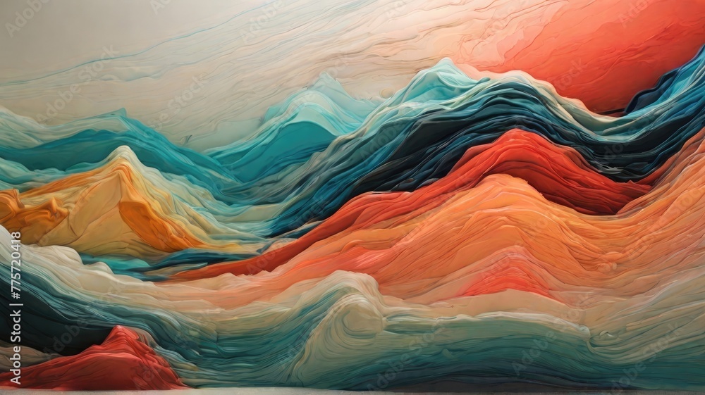 abstrack background illustration landscape contour texture