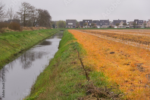 Risk for surface water and health: glyphosate applied to a corn field next to a ditch and the vicinity of residential buildings 