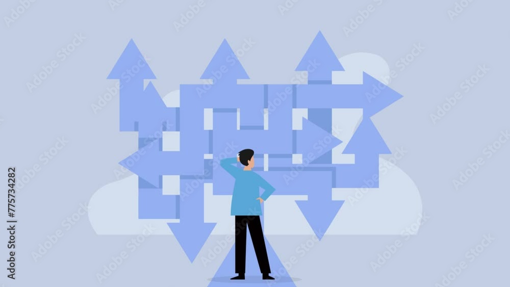 Searching of right path Searching of right path