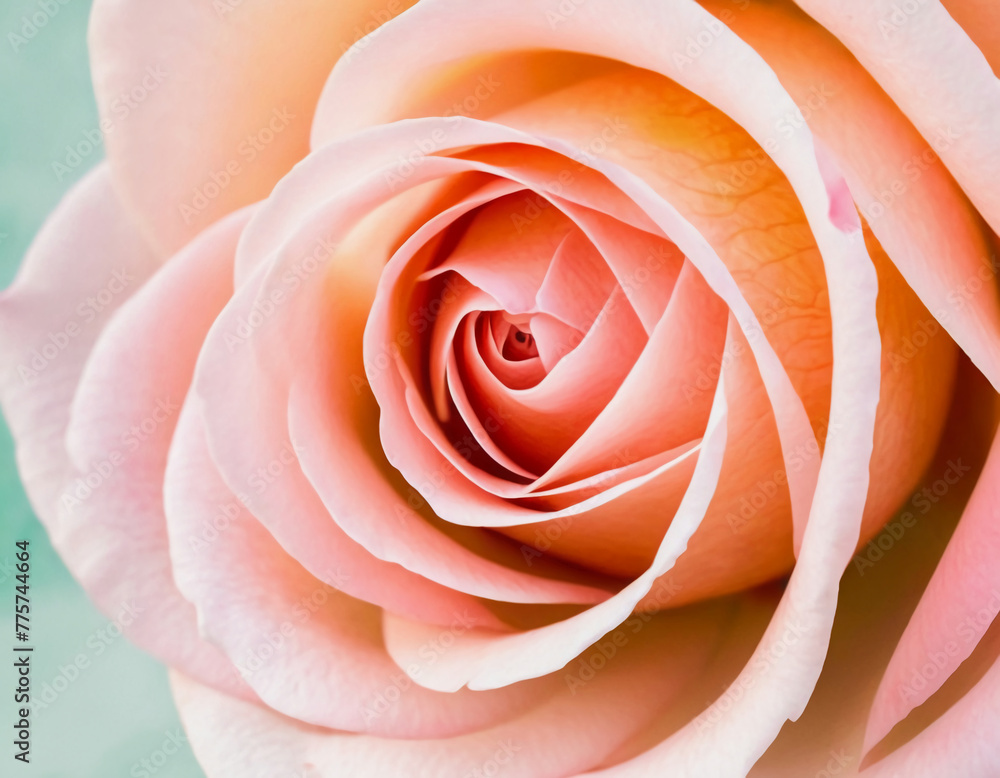 close up rose flower digital art close up rose flower digital art