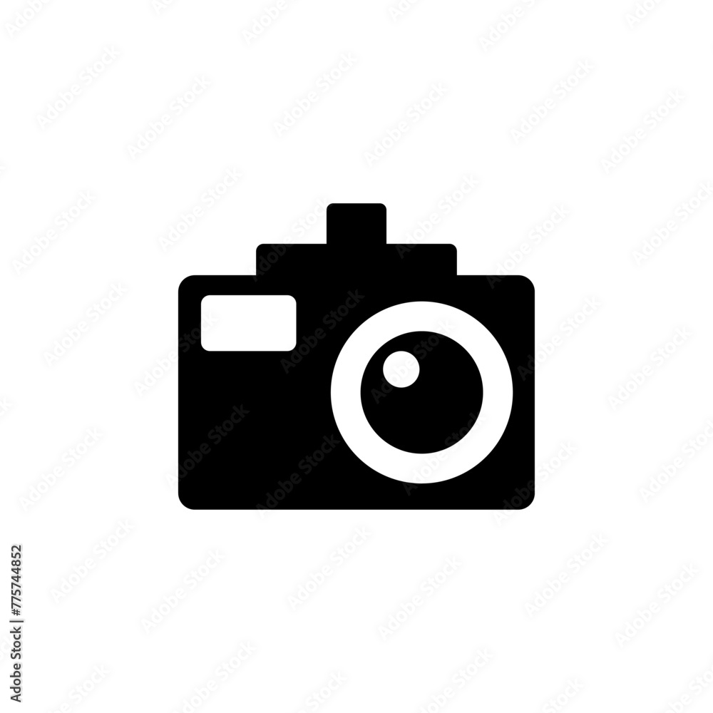 Car DVR. Car Digital Video Recorder flat vector icon. Simple solid symbol isolated on white background Car DVR. Car Digital Video Recorder flat vector icon. Simple solid symbol isolated on white background