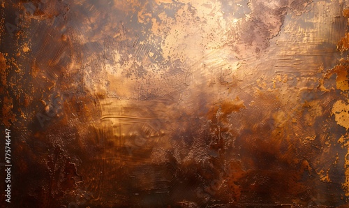 copper metal texture background, Generative AI
