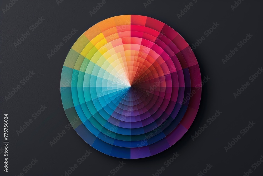 color wheel showcasing the spectrum of hues, essential for artists, designers, and decorators color wheel showcasing the spectrum of hues, essential for artists, designers, and decorators