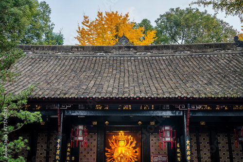 Wenshu Temple, Chengdu, China photo