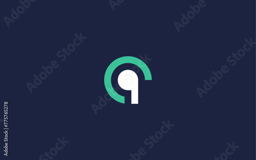 letter cp with circle logo icon design vector design template inspiration