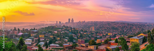 Great City in the World Evoking Kigali in Rwanda photo
