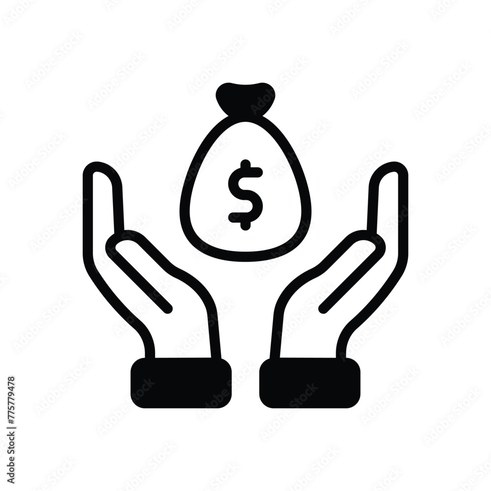save money vector icon save money vector icon