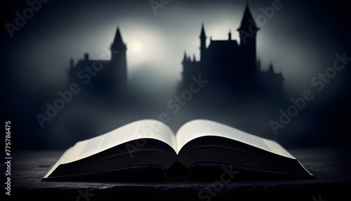 book with light and night photo
