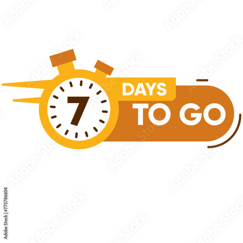 10 days to go with timer