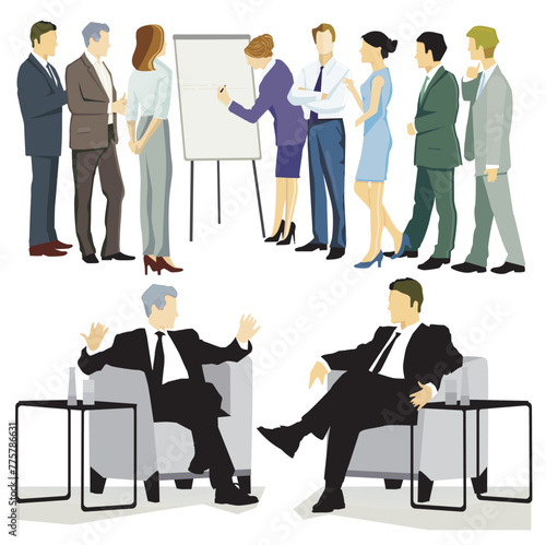 Business Seminar,  Presentation, Tagung, illustration