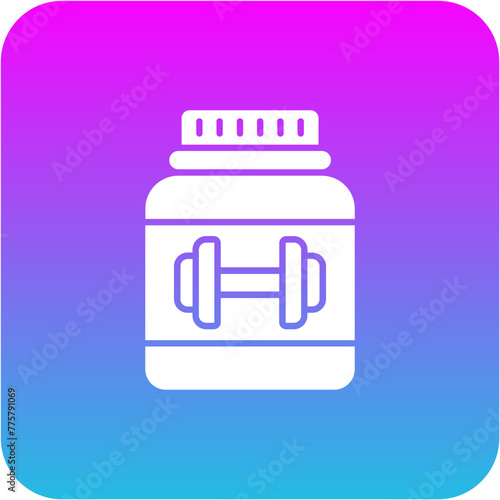 Protein Supplement Icon