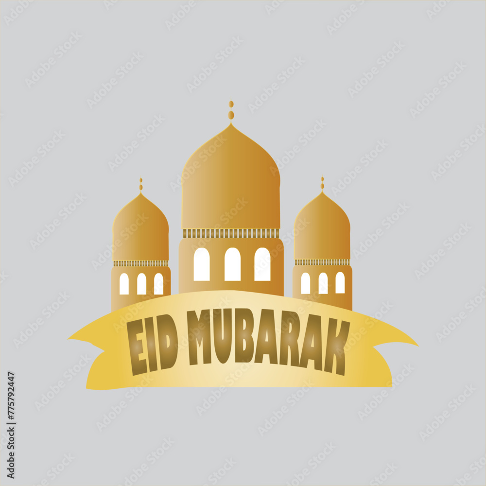 Eid Mubarak vector design for your business