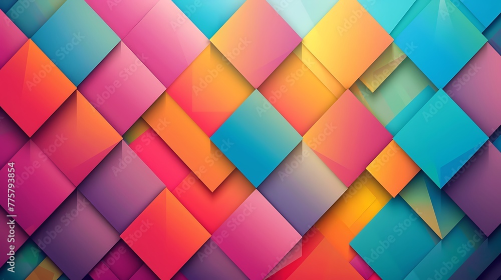 Colorful Geometric Background