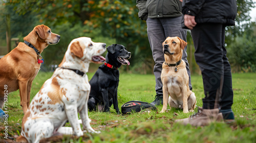Comprehensive Dog Training Techniques Demonstrated by Professional Trainers with Various Dog Breeds
