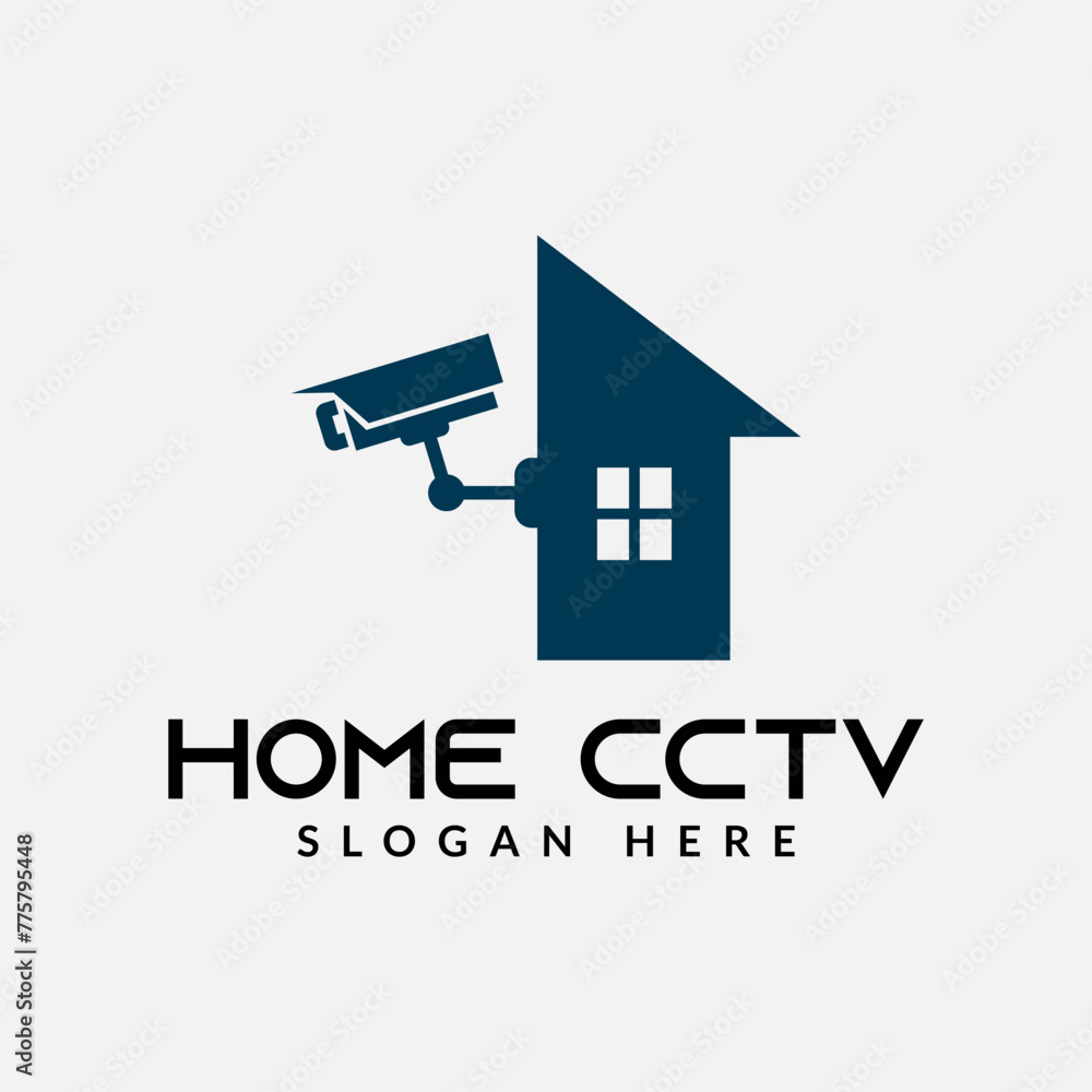 cctv home security camera logo icon vector illustration cctv home security camera logo icon vector illustration
