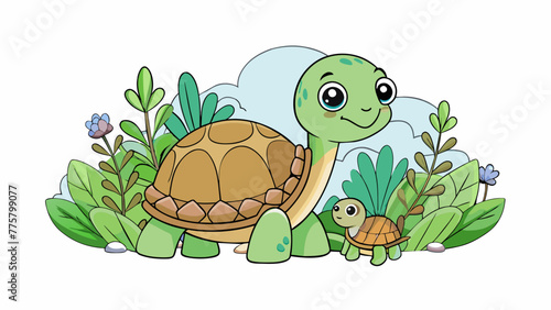 turtle with a turtle