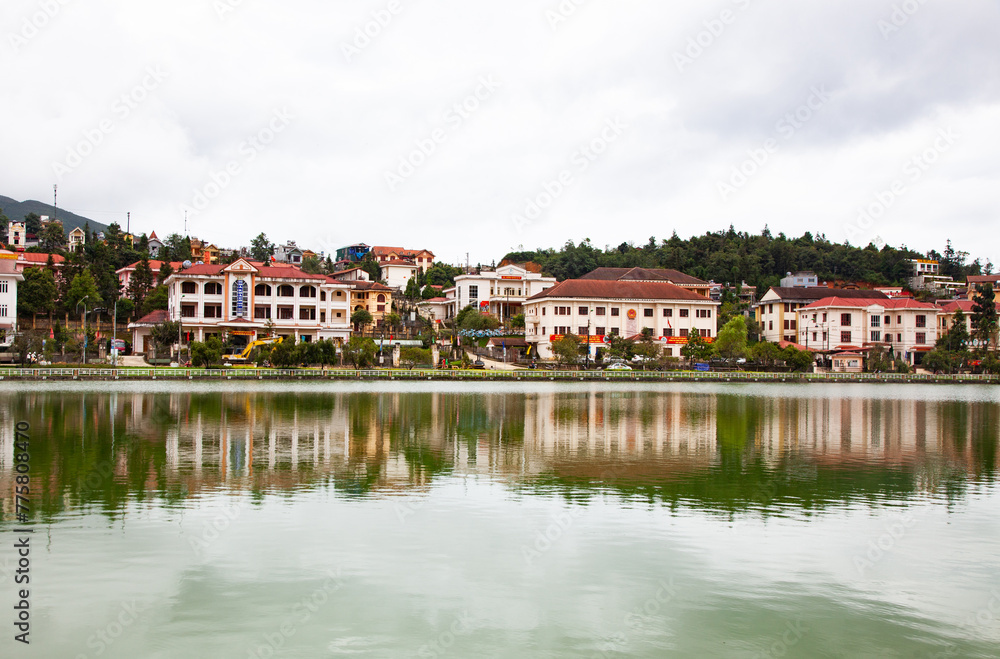 sa Pa town, the high mountains, Lao Cai province, Vietnam