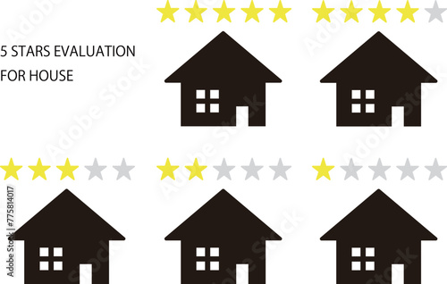 住宅に対する星の評価