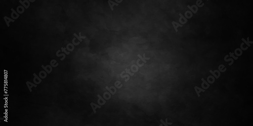Abstract black stone wall texture grunge rock surface. dark gray background backdrop. wide panoramic banner. old wall stone for dark black distressed grunge background wallpaper rough concrete wall.