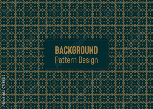 Modern Luxury stylish textures with lines seamless patterns	 (ID: 775818230)