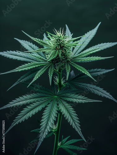 mature cannabis plant bud