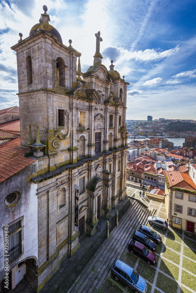 Igreja dos Grilos Church and Convent in Porto city, Portugal