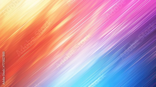 Blur Abstract Background. Colorful Gradient Defocused Backdrop. Simple Trendy Design Element For You Project, Banner, Wallpaper. Beautiful De-focused Soft Blurred Image 