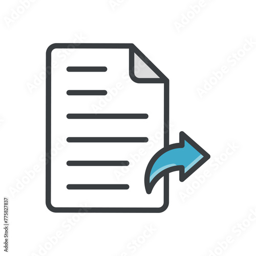 file share vector icon
