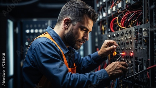 Electrical Technician, Mastering Switchboard Installation with Precision Cable Work