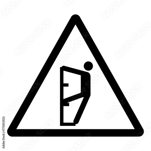 Keep steps handholds and walkways Symbol Sign, Vector Illustration, Isolate On White Background Label .EPS10