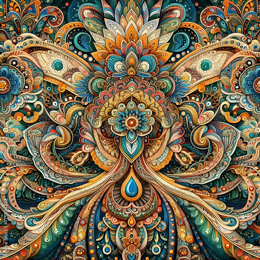 Color Collage: Fabric Phantasmagoria