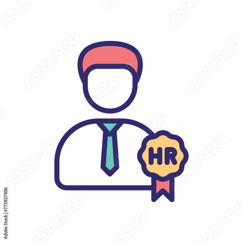 HR vector icon