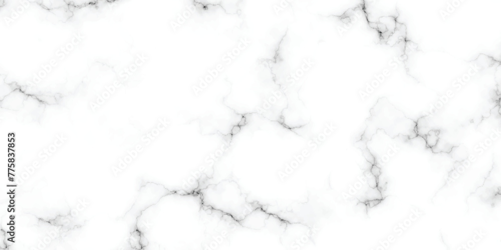 White marble pattern texture. Marble texture with black cracks. Abstract marble background texture.