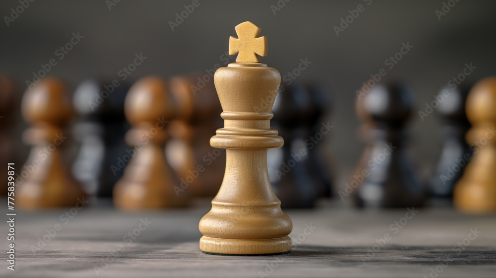 Colorful chessmen are randomly arranged in a line, creating an attractive display for chess enthusiasts Colorful chessmen are randomly arranged in a line, creating an attractive display for chess enthusiasts