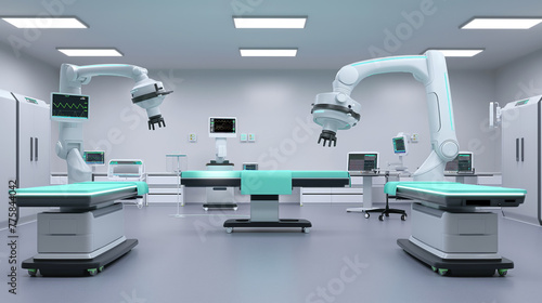 State-of-the-Art Surgical Operation Theater: Modern Medical Facility