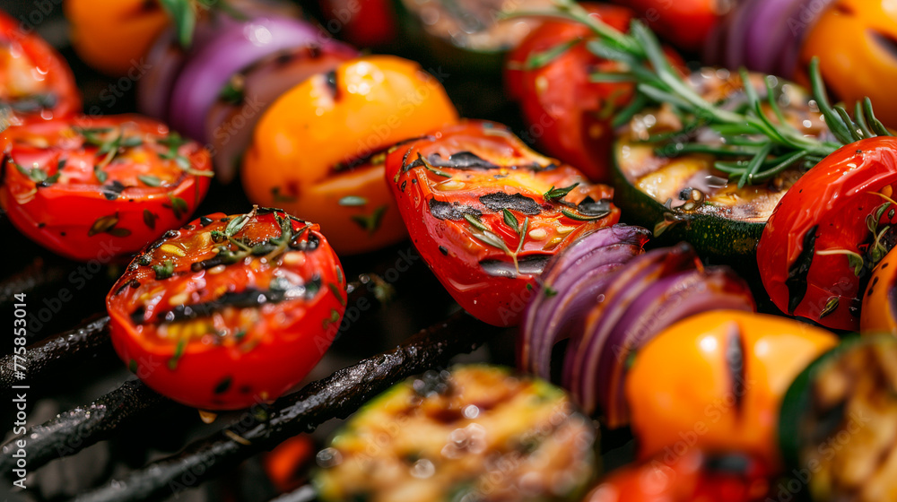 grilled vegetables for barbeque
