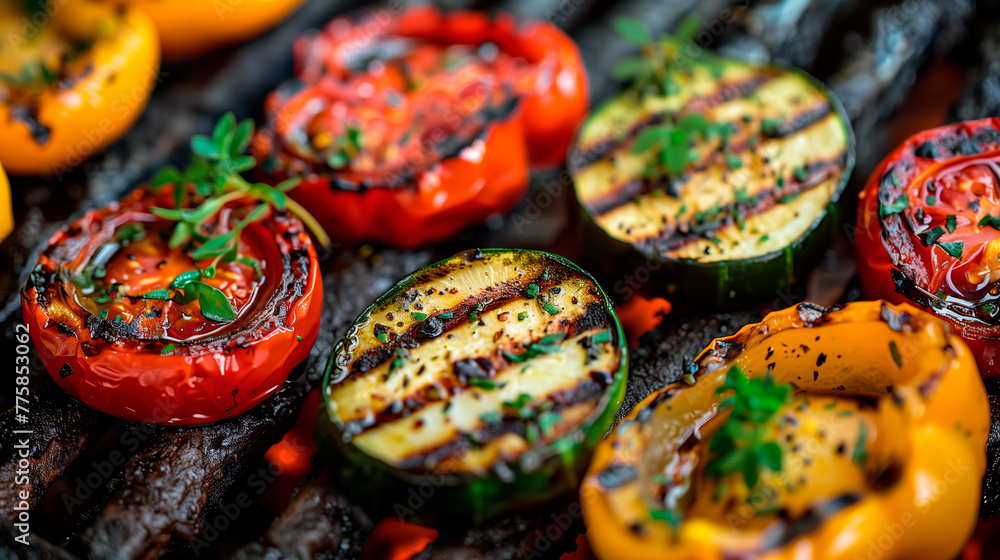 grilled vegetables for barbeque grilled vegetables for barbeque