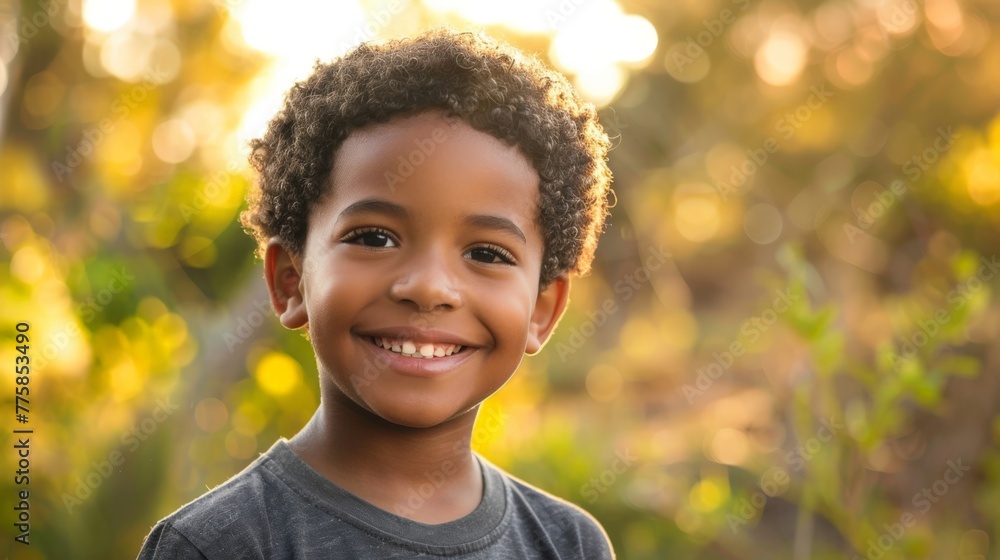 Young boy with a radiant smile standing against a textured light blue wall with a shadow of a tree branch on his face.. Beautiful simple AI generated image in 4K, unique. Young boy with a radiant smile standing against a textured light blue wall with a shadow of a tree branch on his face.. Beautiful simple AI generated image in 4K, unique.