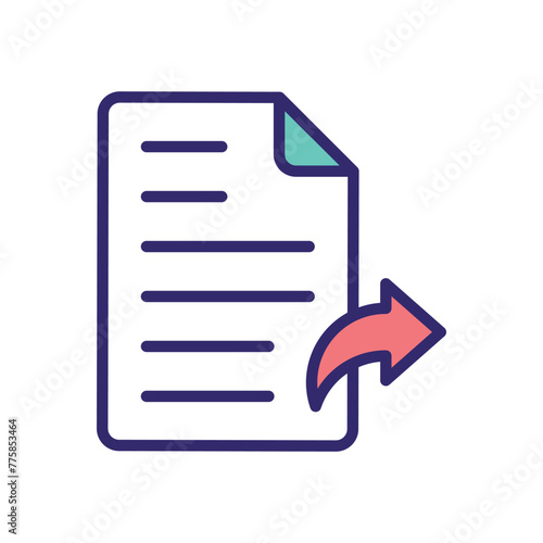 file share vector icon