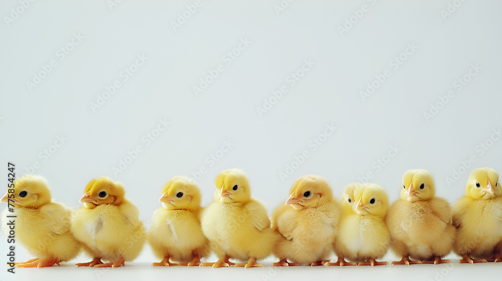 chicks in a row , generative ai chicks in a row , generative ai