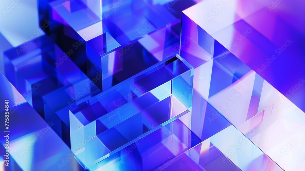 abstract blue geometric dispersion structure background abstract blue geometric dispersion structure background
