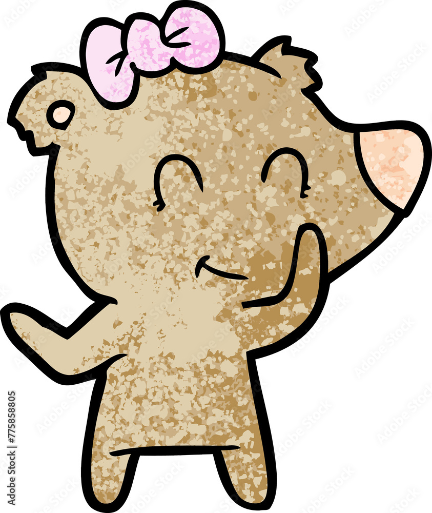 bear cartoon chraracter