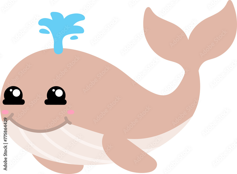 cute whale cartoon, sea animal cute whale cartoon, sea animal